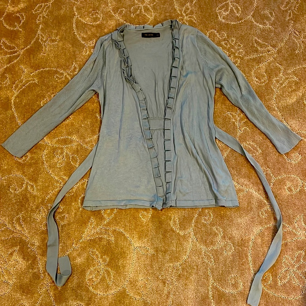 Gray cardigan The Limited, size S